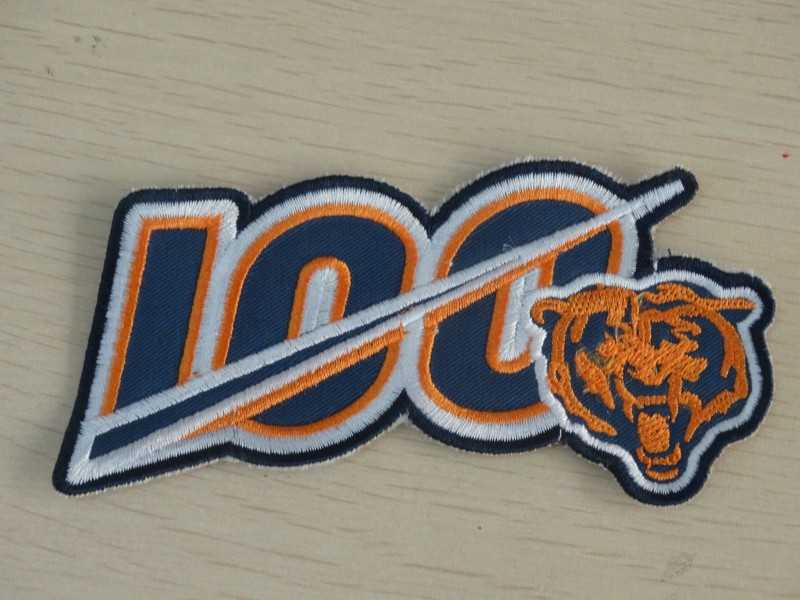 2019 Chicago Bears 100th Anniversary Seasons NFL Football Jersey Patch,We sell and wholesale 2019 Chicago Bears 100th Anniversary Seasons NFL Football Jersey Patch on line form chian!